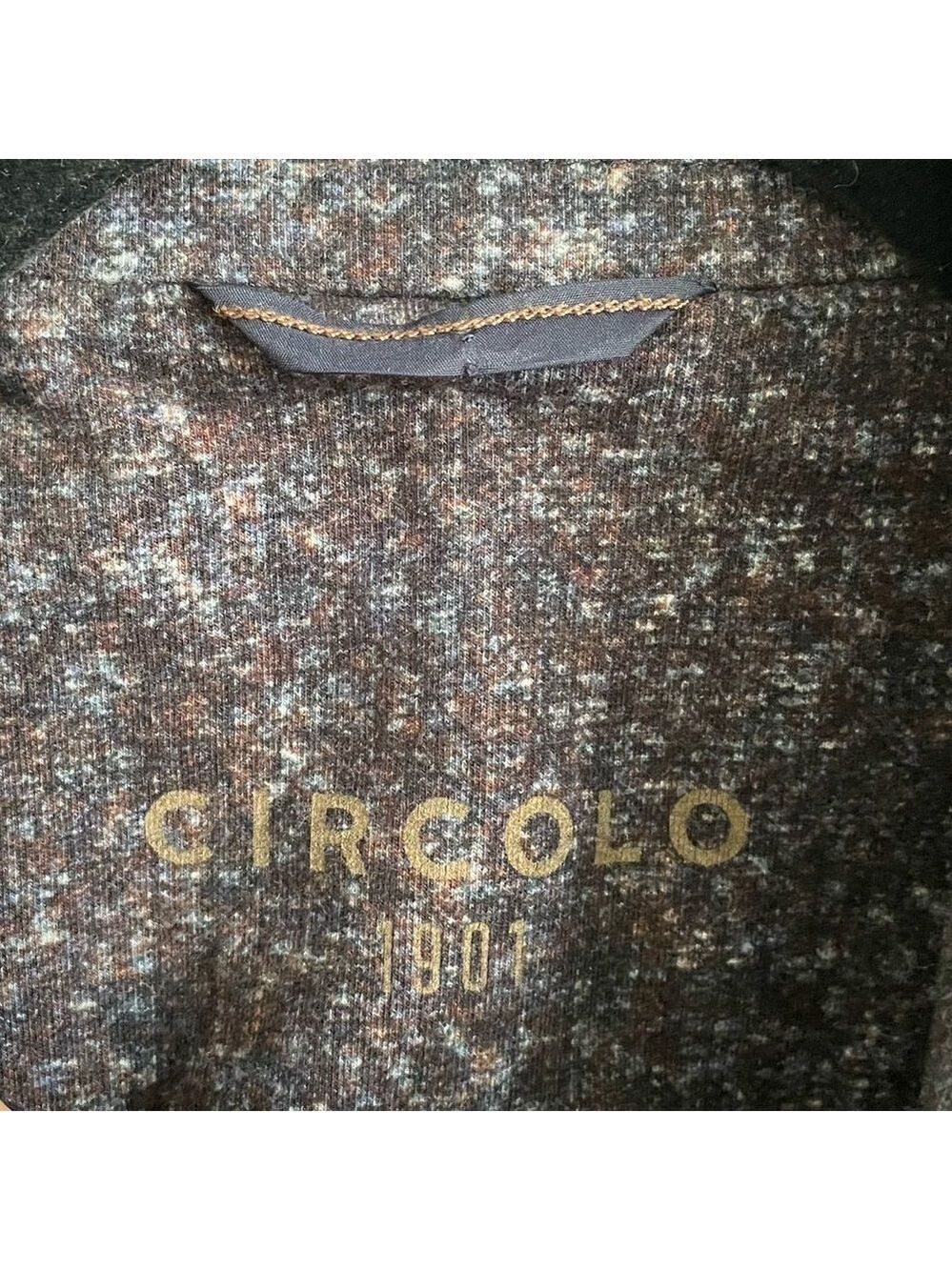 CIRCOLO 1901 Button Front Blazer Jacket Sport Coat Purple Static 56R - Picture 10 of 15